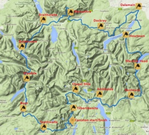 l100 route and aid stations